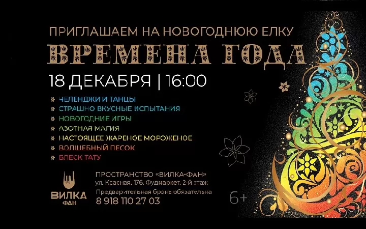 Новогодняя елка в ВИЛКЕ-ФАН