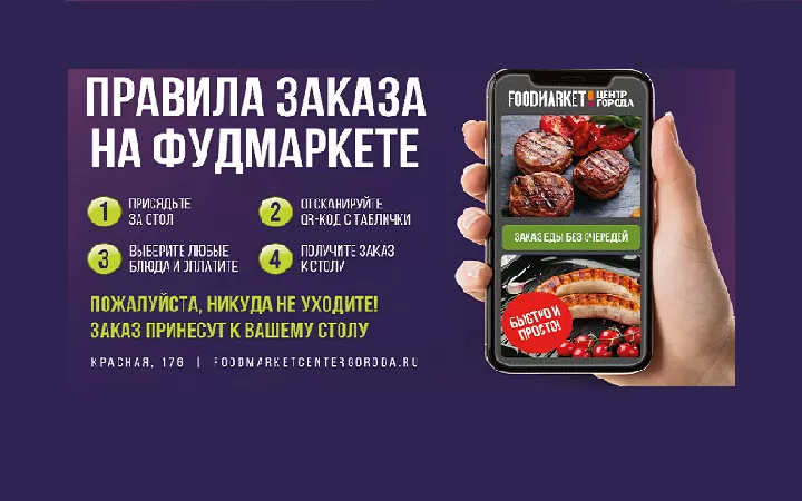 Как пользоваться онлайн меню?